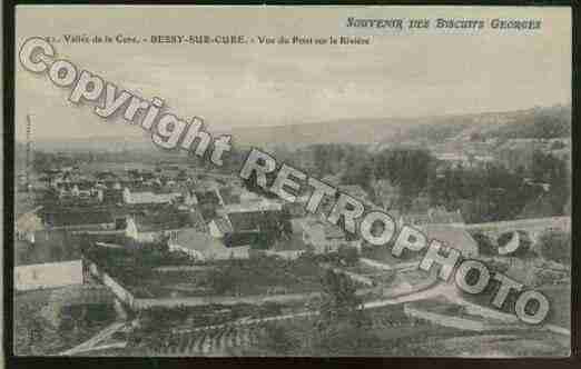 Ville de BESSYSURCURE Carte postale ancienne