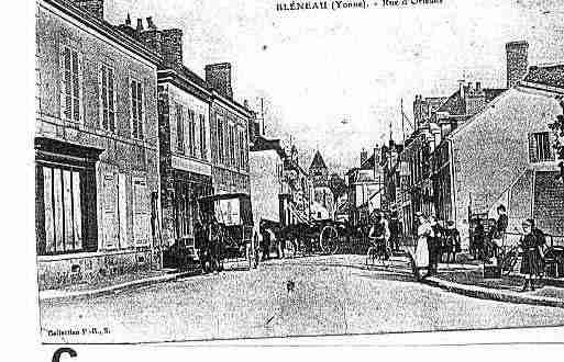 Ville de BLENEAU Carte postale ancienne