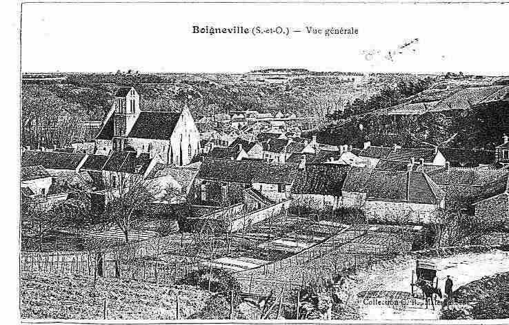 Ville de BOIGNEVILLE Carte postale ancienne