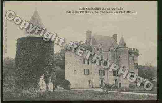 Ville de BOUPERE(LE) Carte postale ancienne