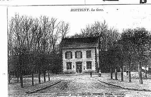 Ville de BOUTIGNYSURESSONNE Carte postale ancienne