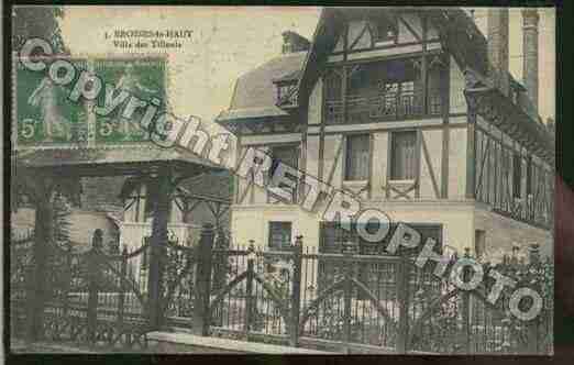 Ville de BROSSES Carte postale ancienne