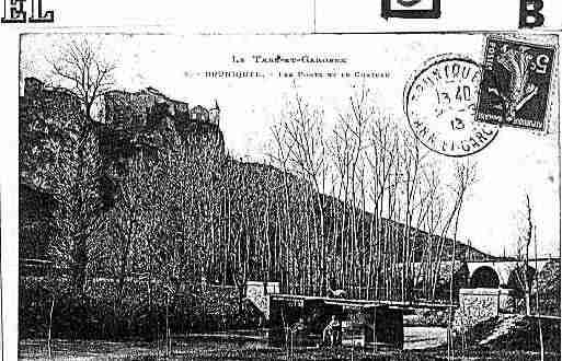 Ville de BRUNIQUEL Carte postale ancienne