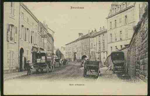 Ville de BRUYERES Carte postale ancienne