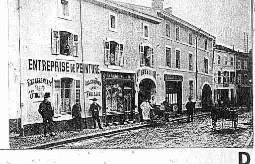 Ville de BRUYERES Carte postale ancienne