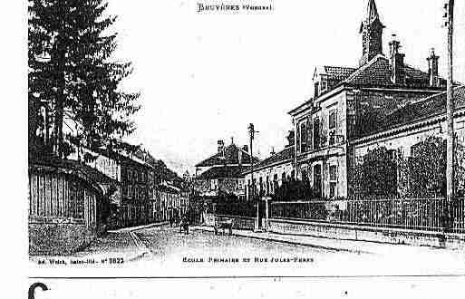 Ville de BRUYERES Carte postale ancienne