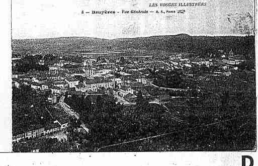 Ville de BRUYERES Carte postale ancienne