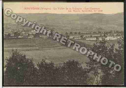 Ville de BRUYERES Carte postale ancienne