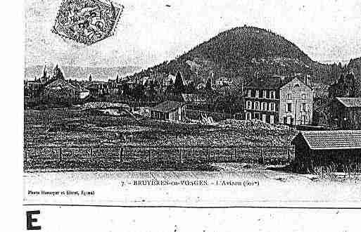 Ville de BRUYERES Carte postale ancienne