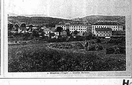 Ville de BRUYERES Carte postale ancienne