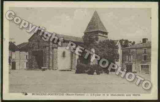 Ville de BUSSIERE(LA) Carte postale ancienne