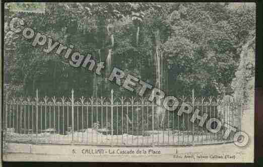 Ville de CALLIAN Carte postale ancienne