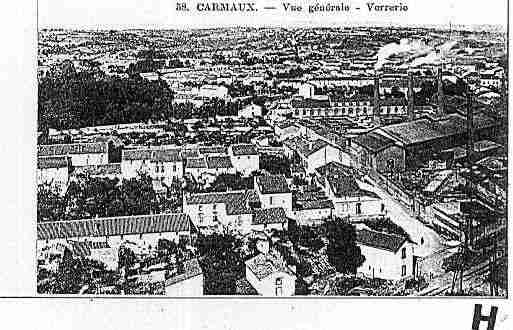 Ville de CARMAUX Carte postale ancienne