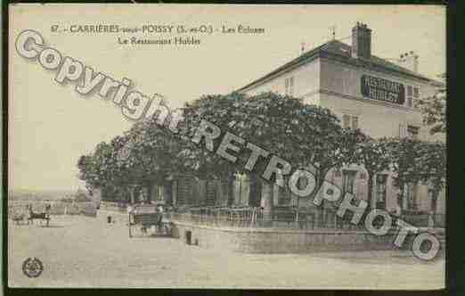 Ville de CARRIERESSOUSPOISSY Carte postale ancienne