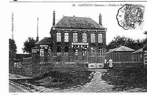 Ville de CARTIGNY Carte postale ancienne