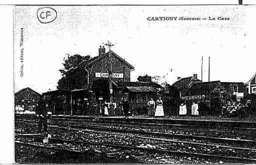 Ville de CARTIGNY Carte postale ancienne