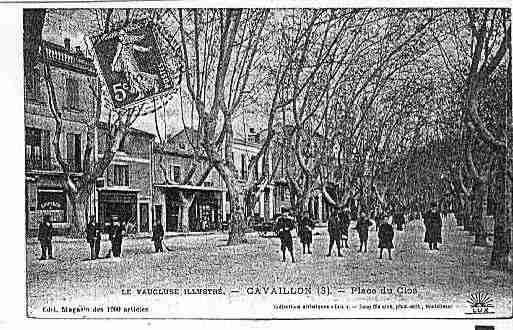 Ville de CAVAILLON Carte postale ancienne