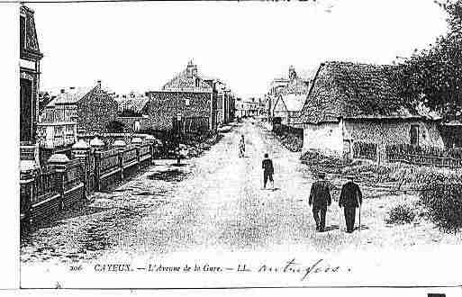 Ville de CAYEUXSURMER Carte postale ancienne