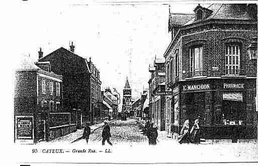 Ville de CAYEUXSURMER Carte postale ancienne