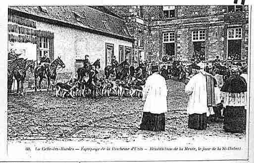 Ville de CELLELESBORDES(LA) Carte postale ancienne