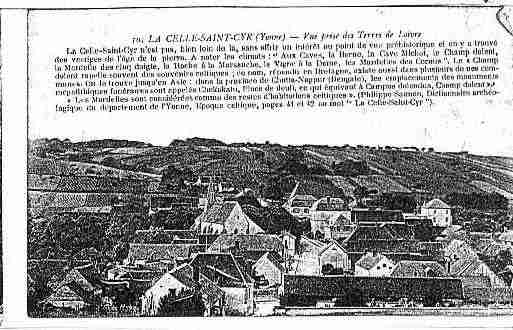 Ville de CELLESTCYR(LA) Carte postale ancienne