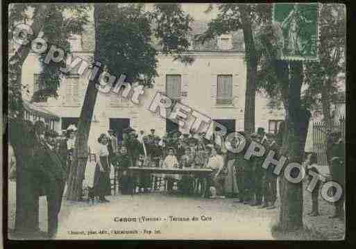 Ville de CENONSURVIENNE Carte postale ancienne