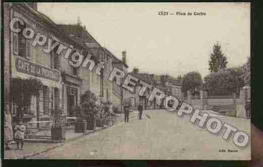 Ville de CEZY Carte postale ancienne