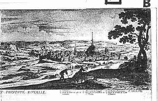 Ville de CHABLIS Carte postale ancienne