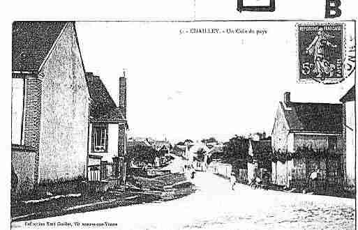 Ville de CHAILLEY Carte postale ancienne