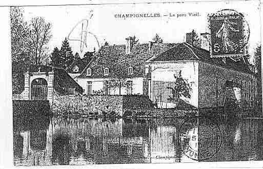 Ville de CHAMPIGNELLES Carte postale ancienne