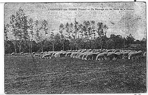 Ville de CHAMPIGNY Carte postale ancienne