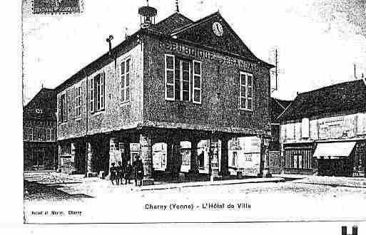 Ville de CHARNY Carte postale ancienne