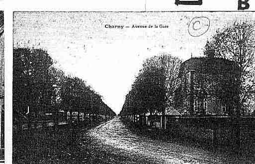 Ville de CHARNY Carte postale ancienne