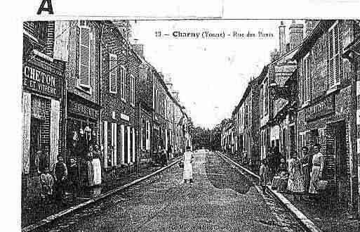 Ville de CHARNY Carte postale ancienne