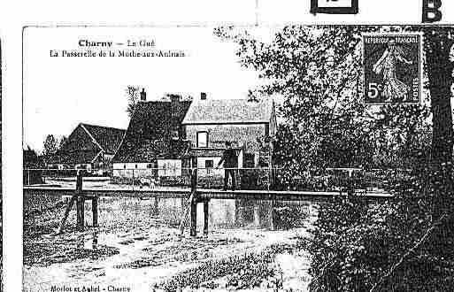 Ville de CHARNY Carte postale ancienne