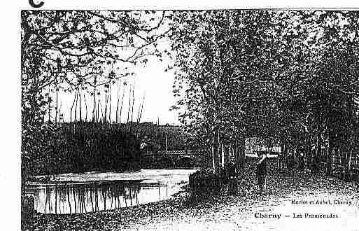 Ville de CHARNY Carte postale ancienne