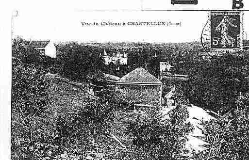 Ville de CHASTELLUX Carte postale ancienne