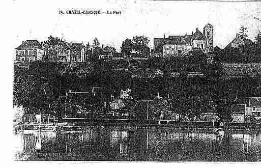 Ville de CHATELCENSOIR Carte postale ancienne