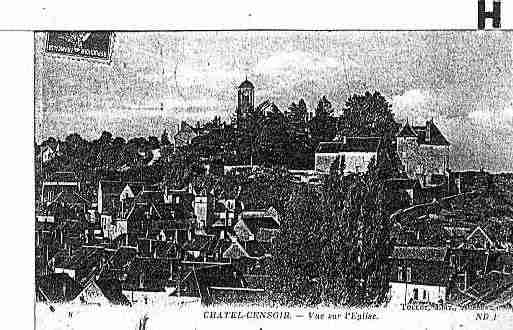 Ville de CHATELCENSOIR Carte postale ancienne