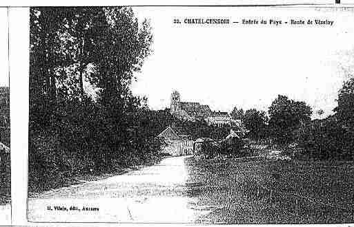 Ville de CHATELCENSOIR Carte postale ancienne