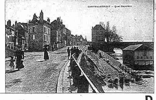 Ville de CHATELLERAULT Carte postale ancienne