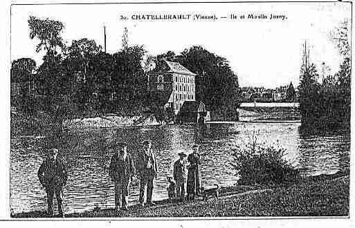 Ville de CHATELLERAULT Carte postale ancienne