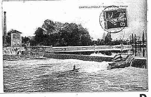 Ville de CHATELLERAULT Carte postale ancienne