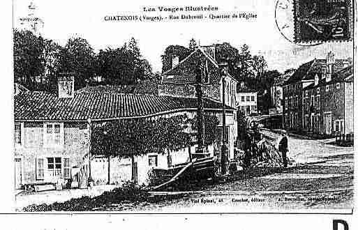 Ville de CHATENOIS Carte postale ancienne