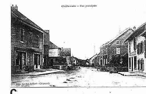 Ville de CHATENOIS Carte postale ancienne