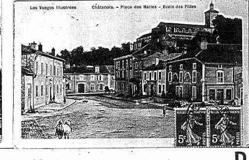 Ville de CHATENOIS Carte postale ancienne