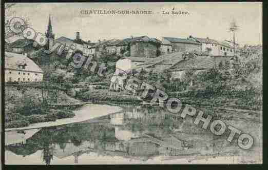 Ville de CHATILLON Carte postale ancienne