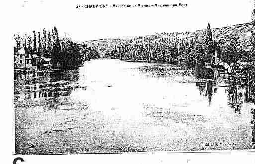 Ville de CHAUVIGNY Carte postale ancienne