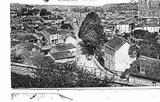 Ville de CHAUVIGNY Carte postale ancienne