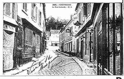 Ville de CHEVREUSE Carte postale ancienne